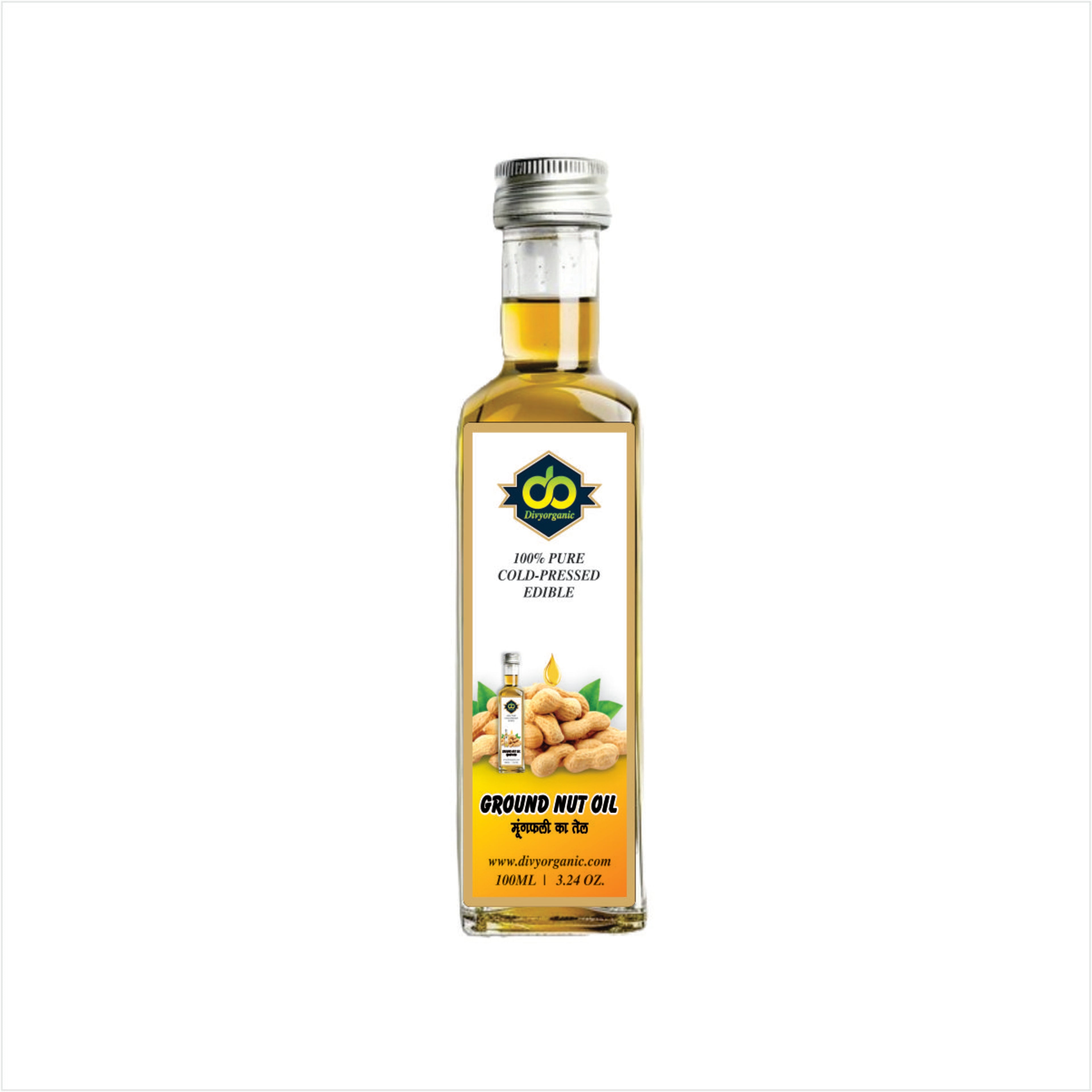 Cold Pressed Groundnut Oil