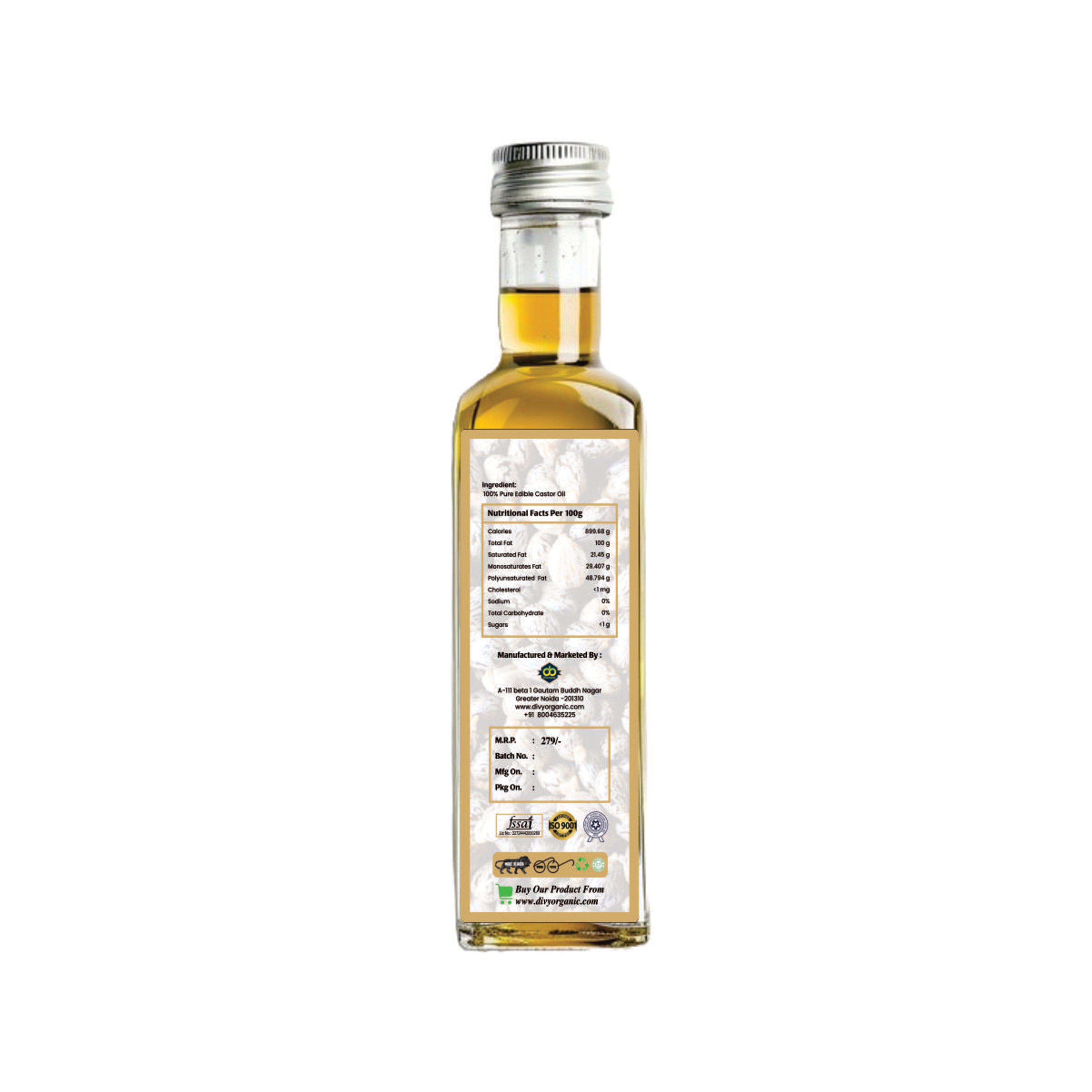Cold Pressed Castor Oil