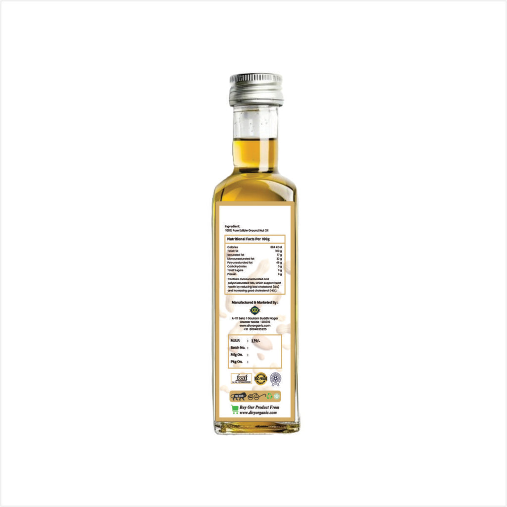 Cold Pressed Groundnut Oil