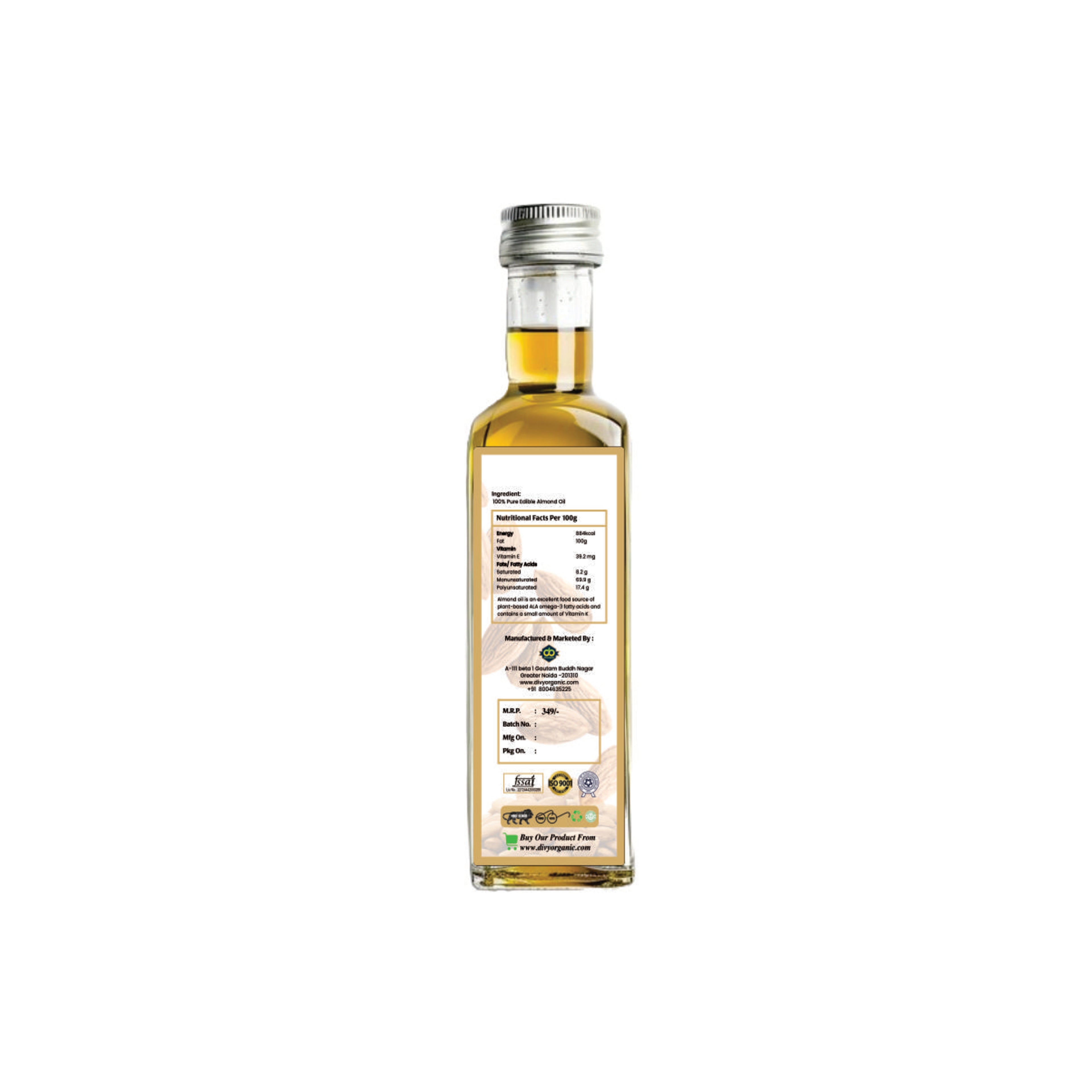 Cold Pressed Almond Oil