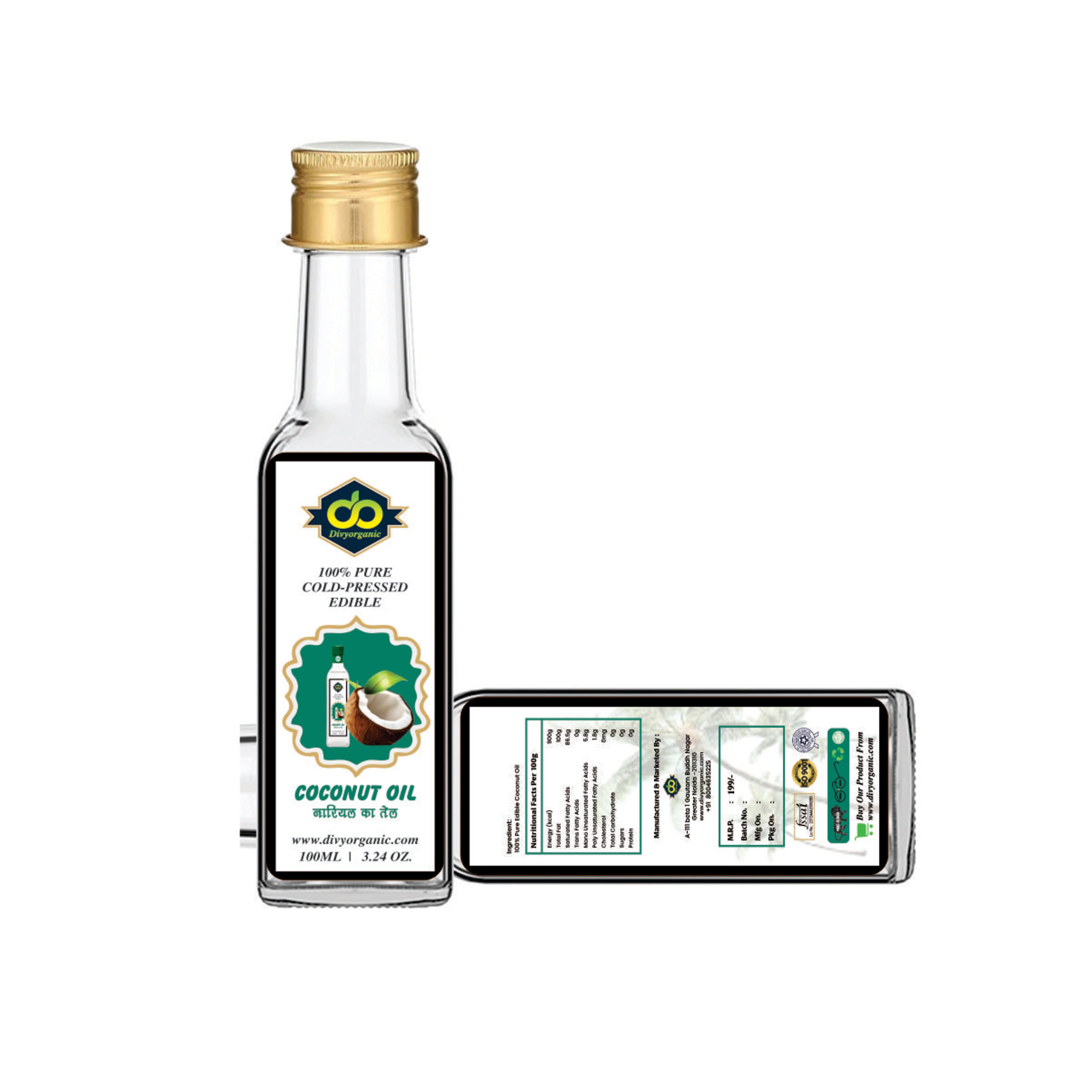 Cold Pressed Coconut Oil