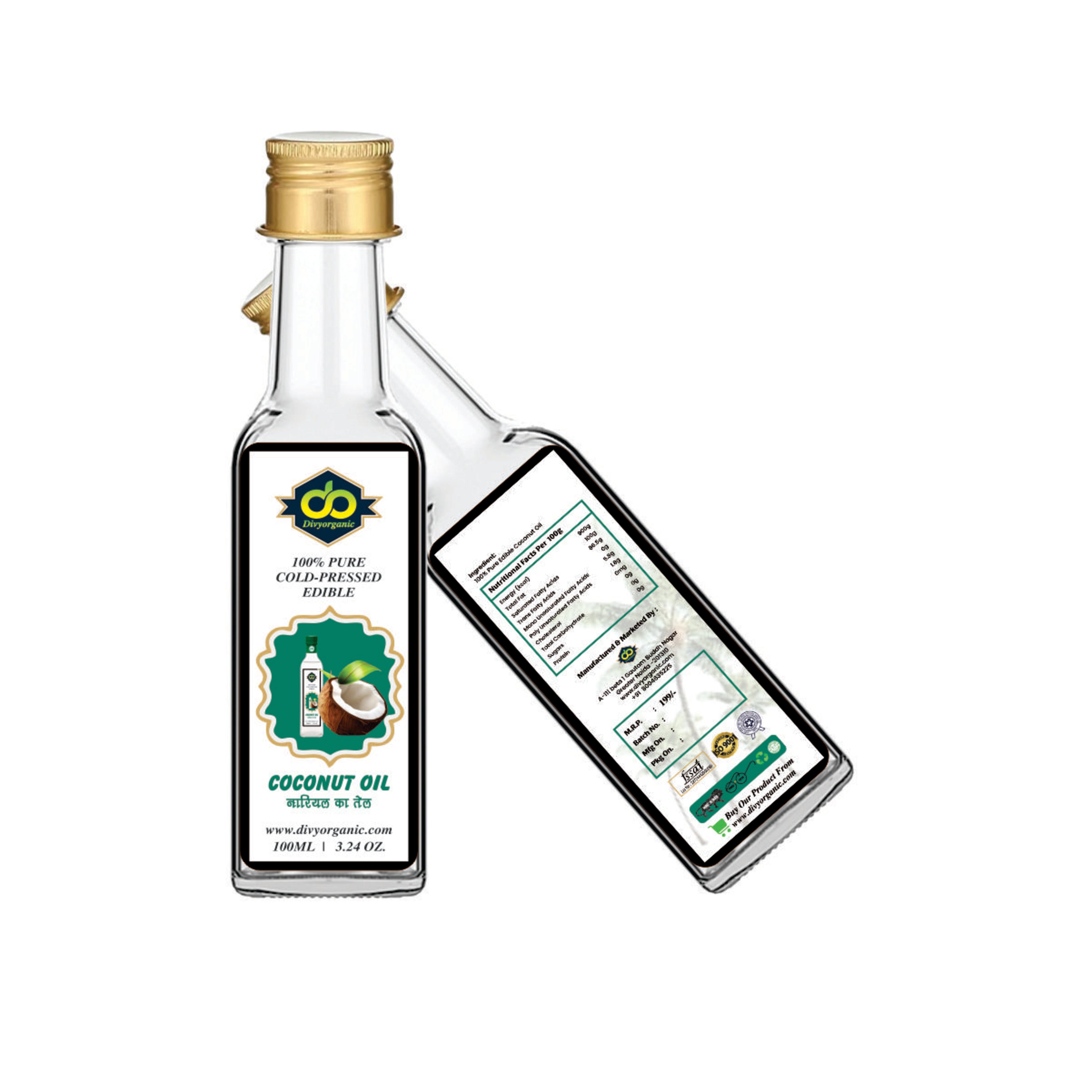 Cold Pressed Coconut Oil