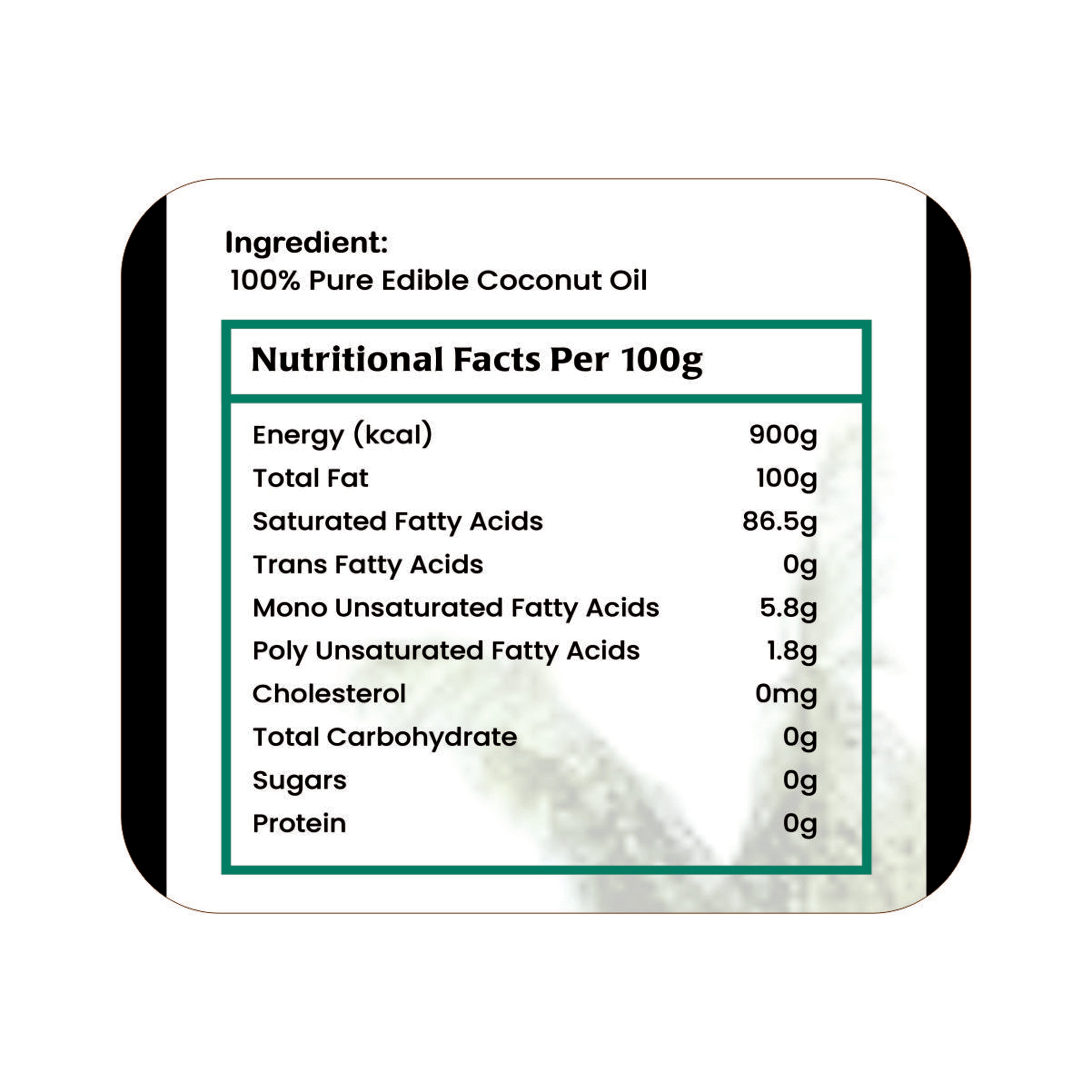 Cold Pressed Coconut Oil