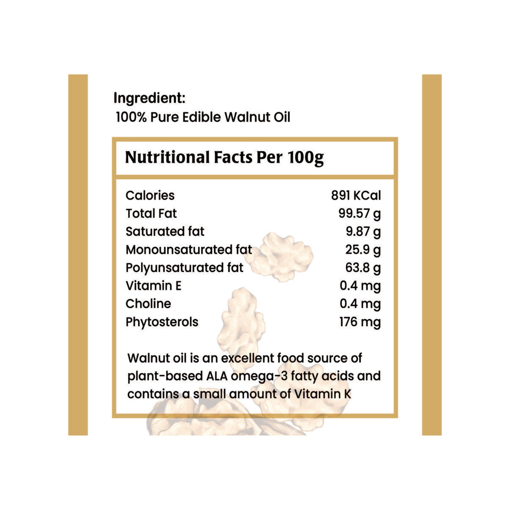 Cold Pressed Walnut Oil