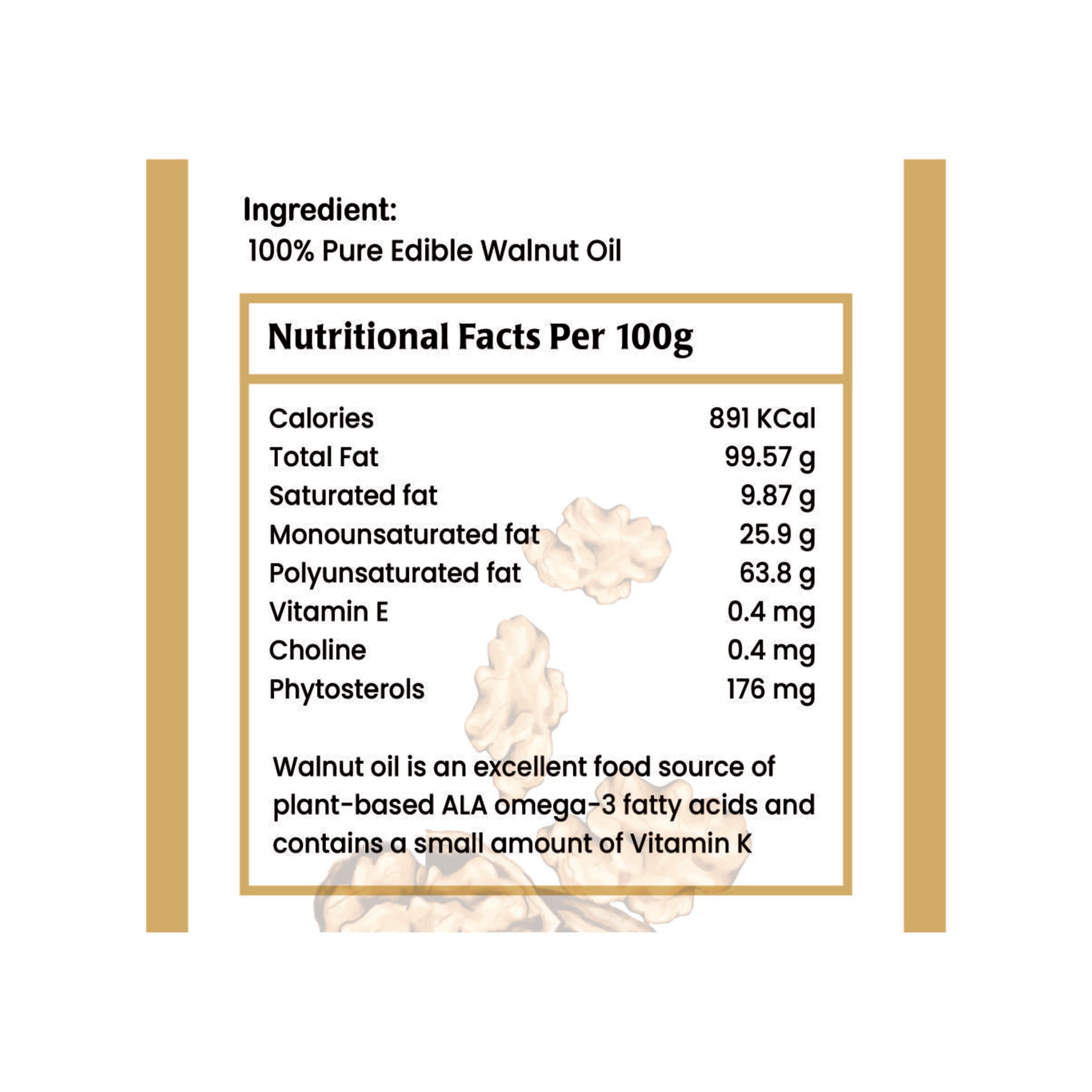 Cold Pressed Walnut Oil