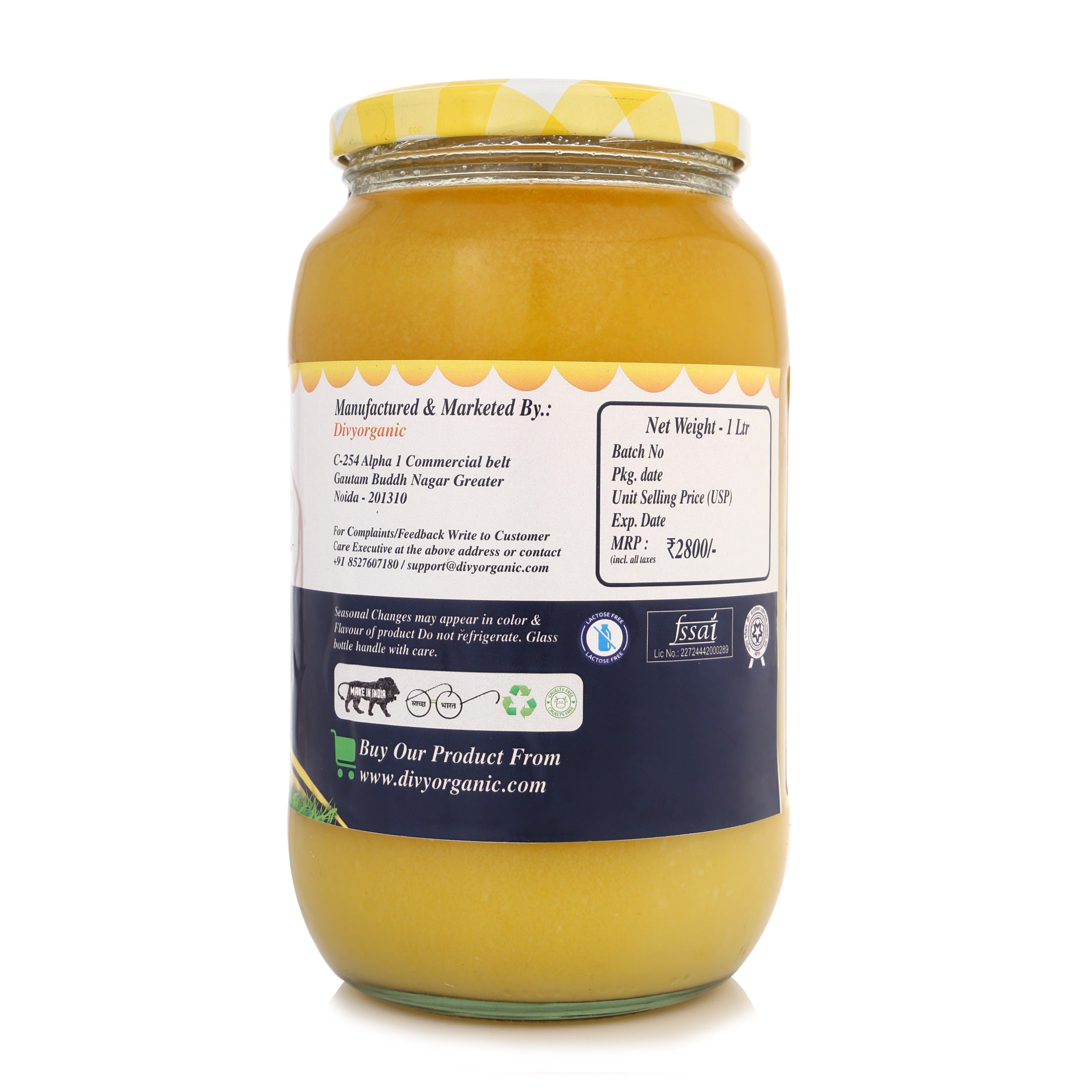 Desi A2 Gir Cow Ghee